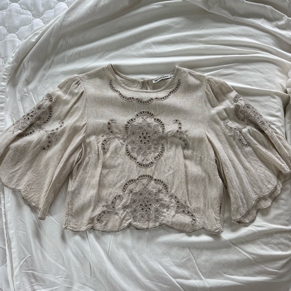 Abercrombie & Fitch Tops - Abercrombie Bell Sleeve Blouse